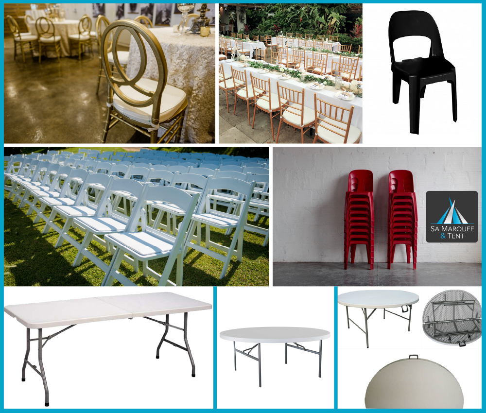 Chairs and Tables